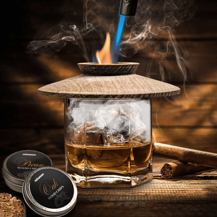 Whisky smoker sæt - 7 dele
