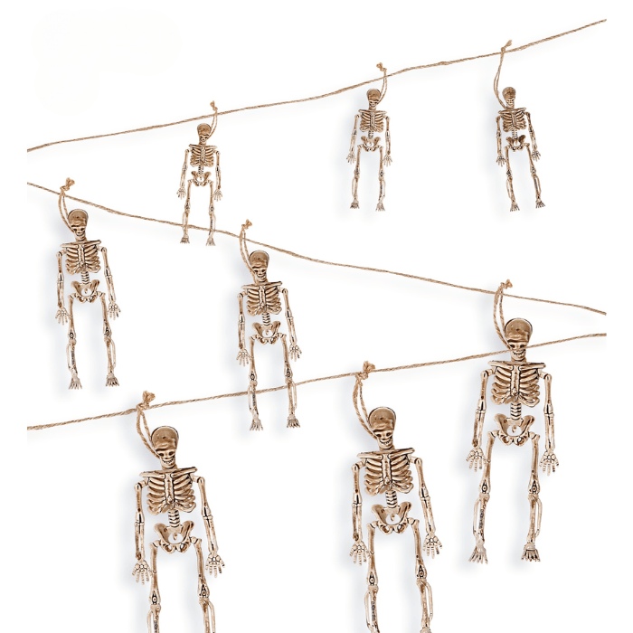 Skelet guirlande 8x - 11 meter