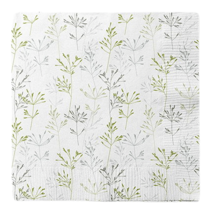 Servietter med blomster 20x Det Gamle Apotek