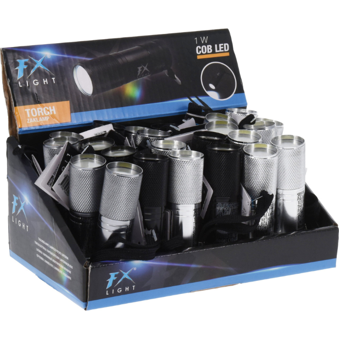 Lommelygte i aluminium 2,5x8,5 cm