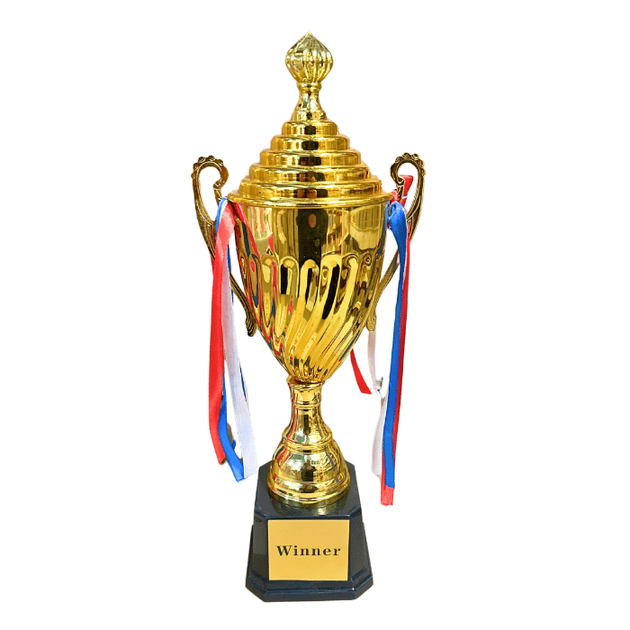 Pokal in Gold 36 cm