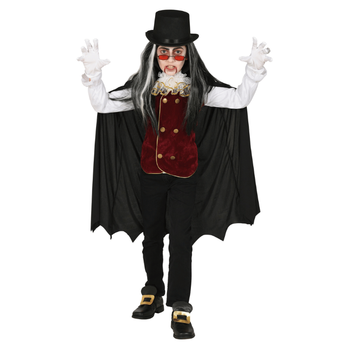 Gotisk vampyr kostume til børn