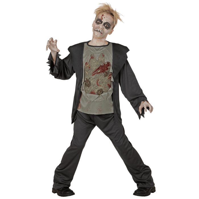 Zombie kostume til børn