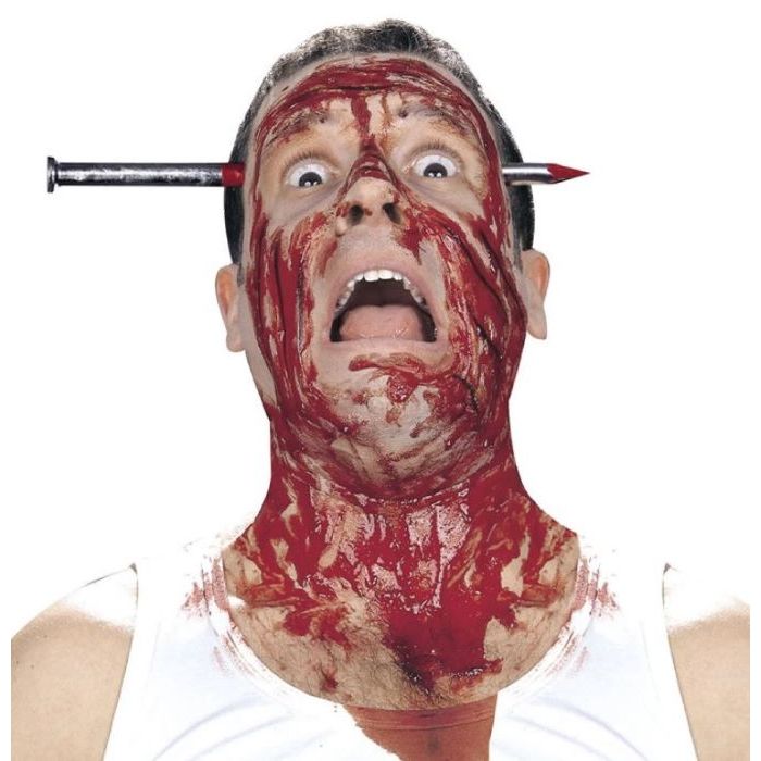 Halloween Haarreif mit Nagel