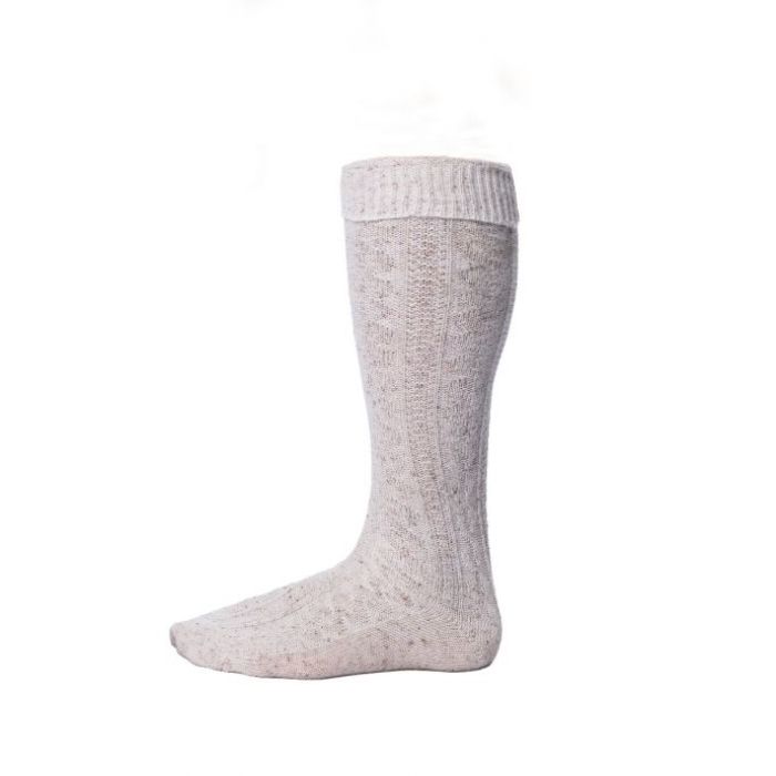 Oktoberfest Tiroler Kniestrümpfe Deluxe Beige