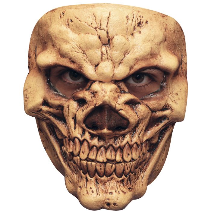 Gruselige Halloween-Krainemaske