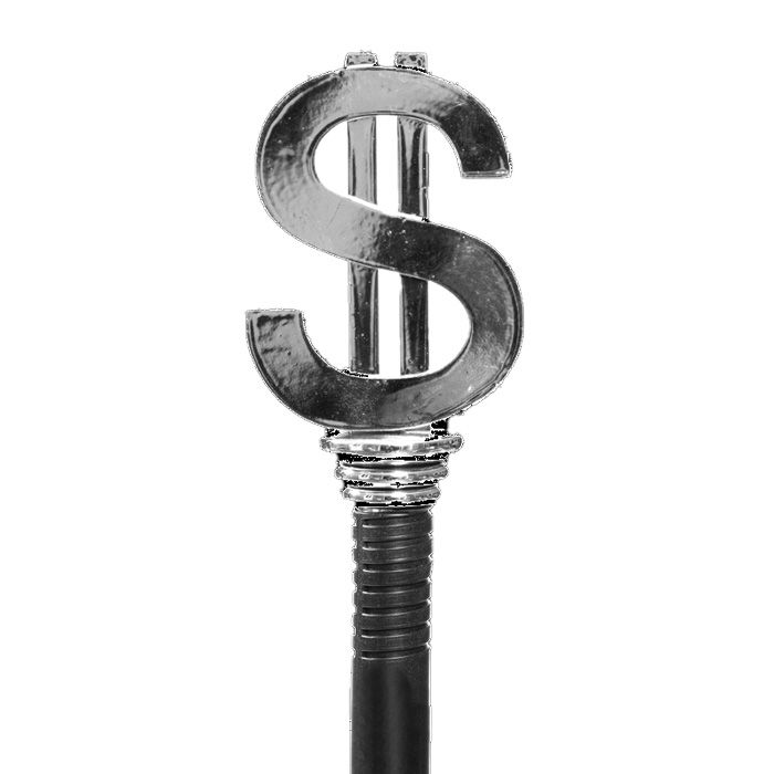 Silber Dollar Stock - 105 cm