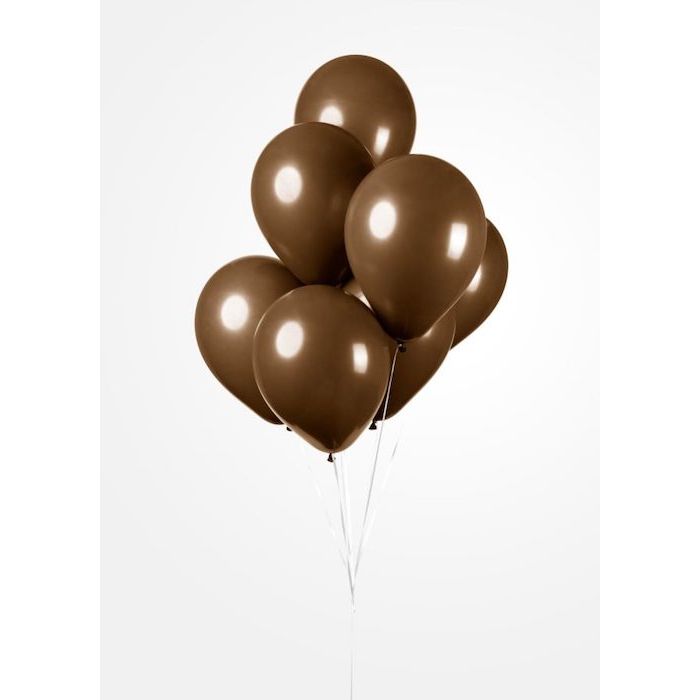 Brune balloner 100x - 30 cm