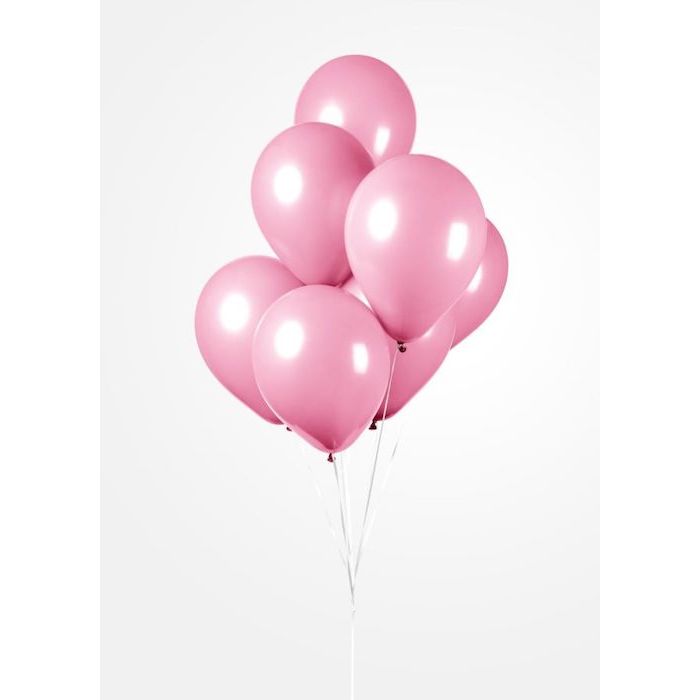 Lyserøde Balloner 50x - 30 cm 