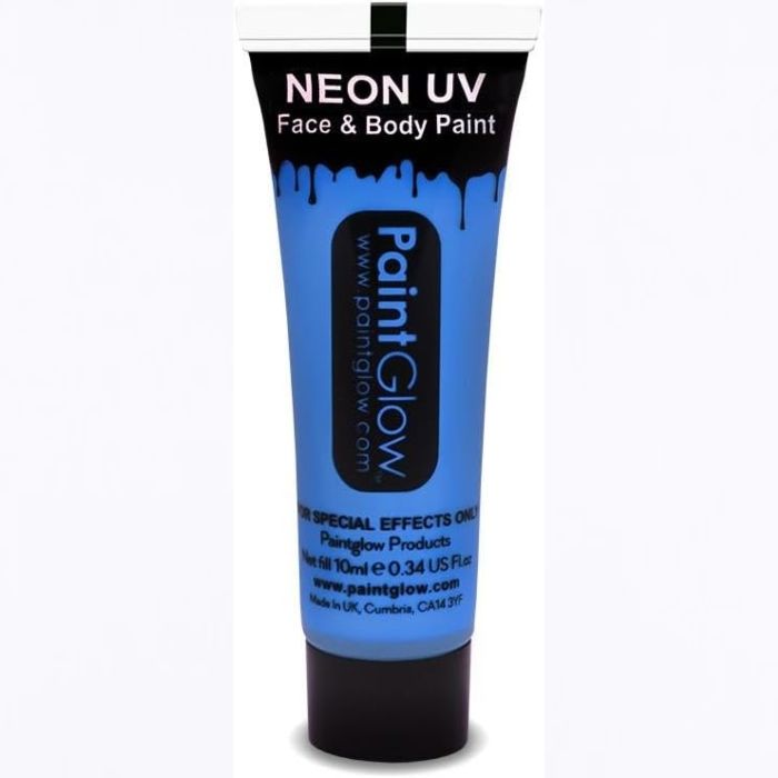 UV kropsmaling 25 ML neon Blå