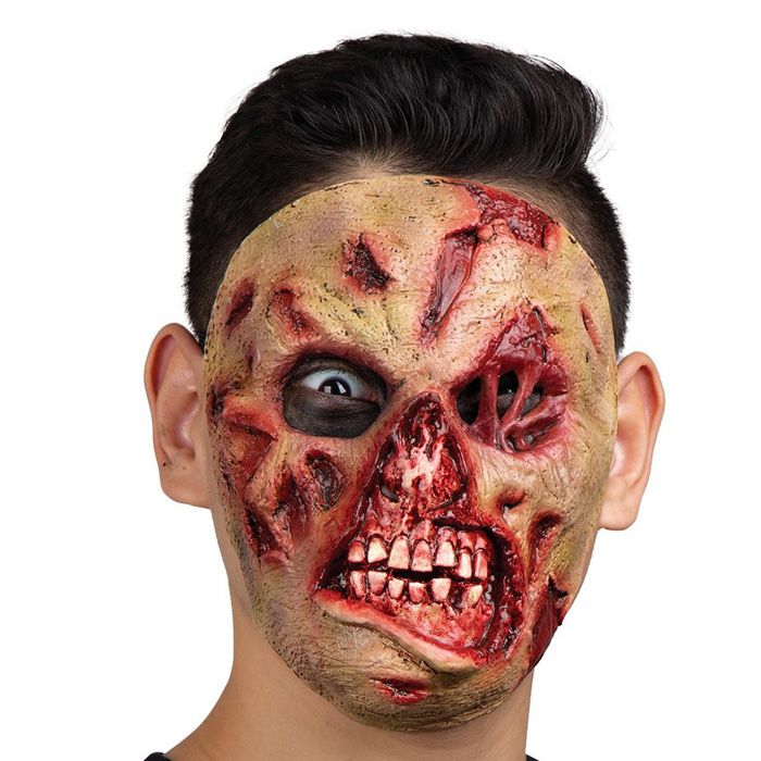 gruselige blutige Zombie-Maske