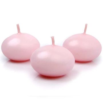 Schwimmkerzen in Pink 5x - 4 cm
