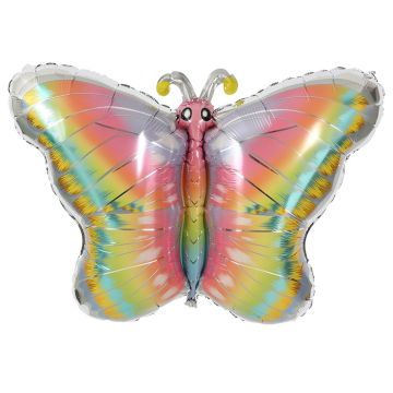 Tropischer Schmetterlingsfolienballon 52 cm