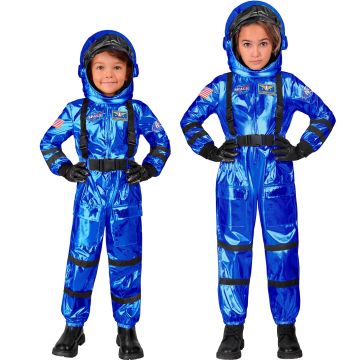 Blaues Astronautenkostüm für Kinder