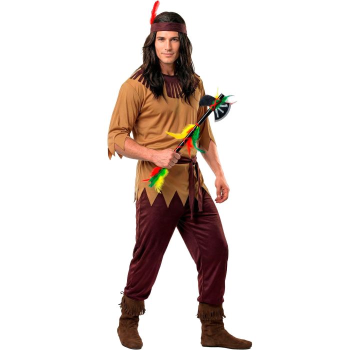 Indianerkostüm für Herren - 4 Teile