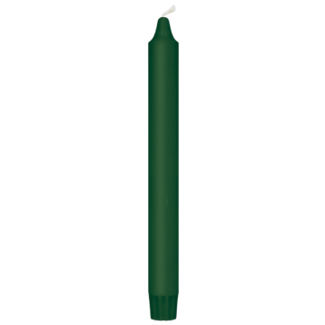 Flaschenkerzen grün 8x - 24 cm
