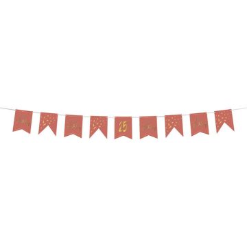 DIY Happy Birthday Girlande Golden Dusk - 4 m