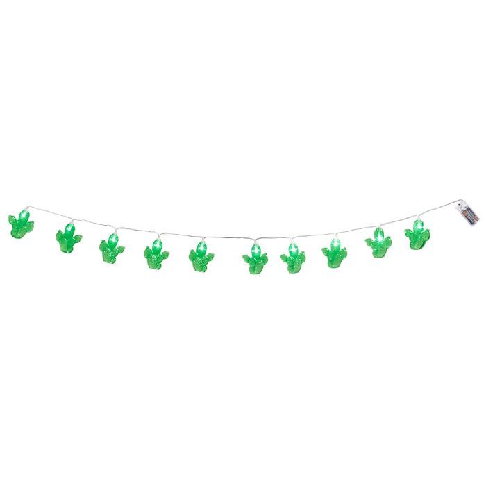 Mexikanische Kaktus LED-Lichterkette - 140 cm