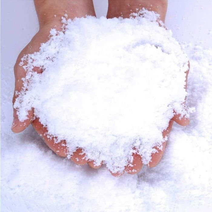 Magischer Schnee 100 Gramm - 3 Liter Schnee aus Pulver