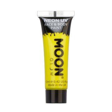 Intensive Neon-UV-Gesichts- und Körperfarbe 12 ml Moon Creations Gelb