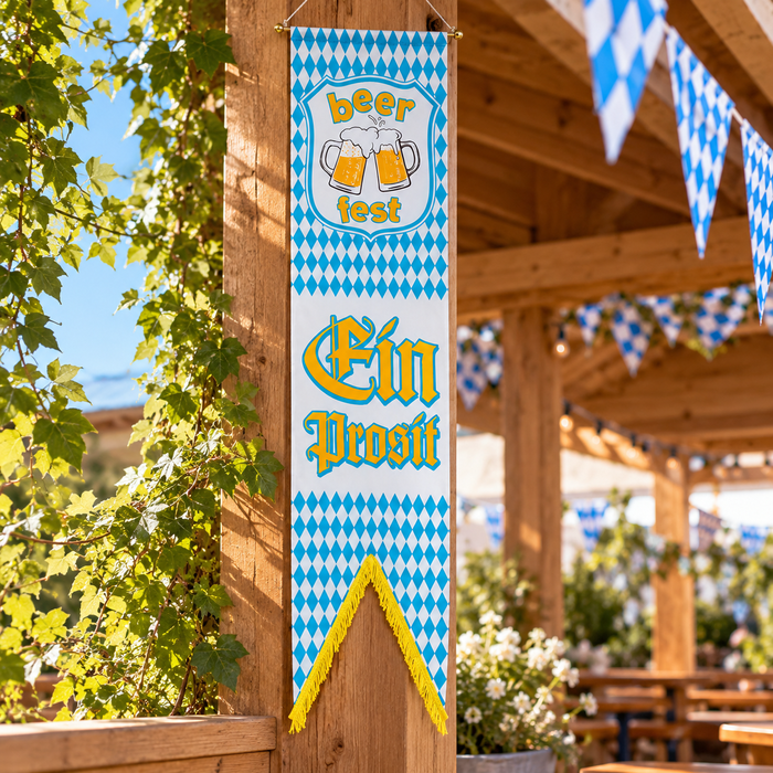 Oktoberfest vertikales Banner - 40 x 180 cm