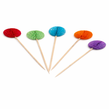 Wabenblumen Holzstäbchen 50x