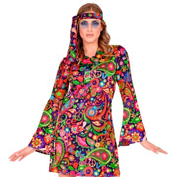 Festival-Kleid mit Stirnband im 60er Stil