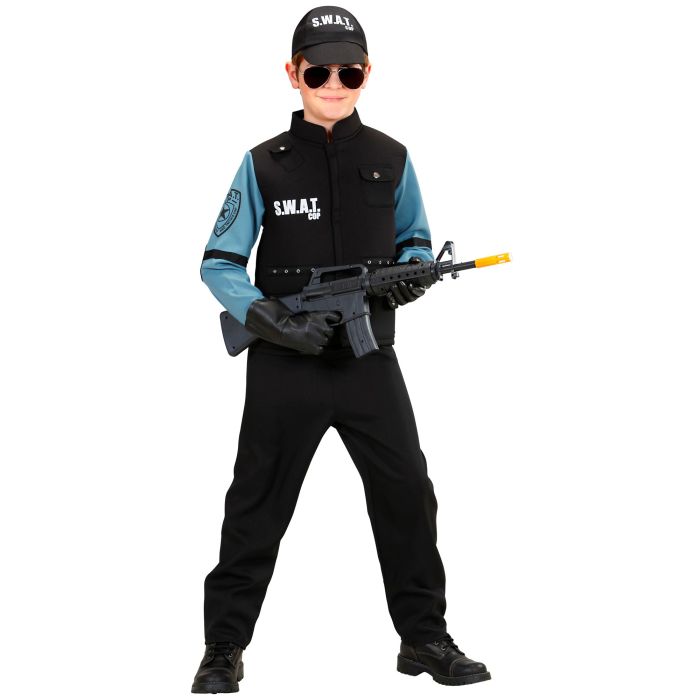 SWAT Polizeikostüm für Jungen