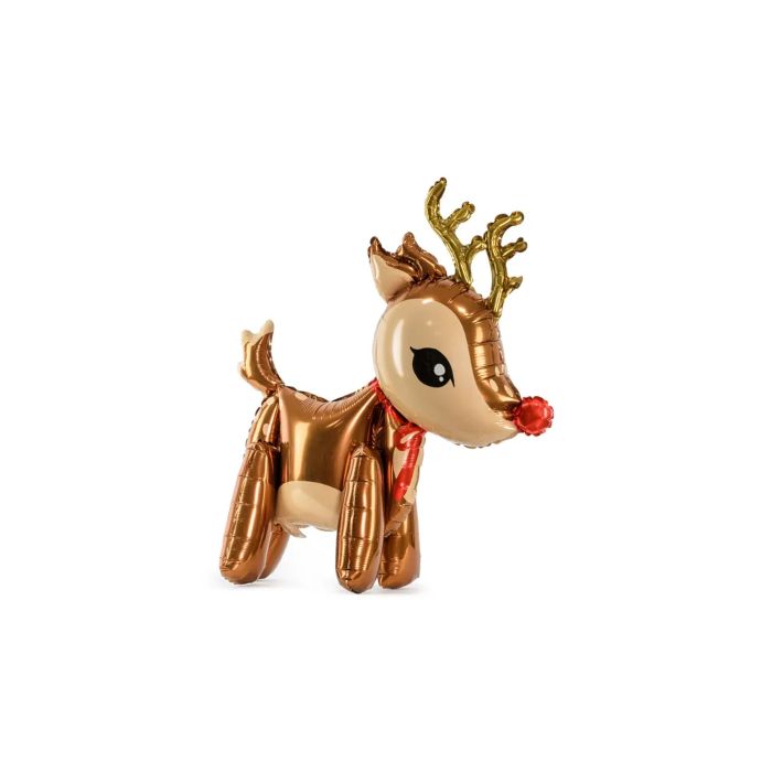 Folieballon rensdyr 50x62cm
