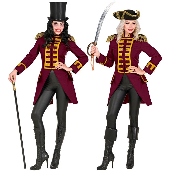 Bordeaux Paradejacke für Damen