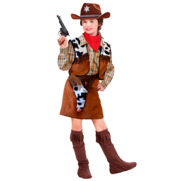 Cowgirl-Kostüm für Kinder