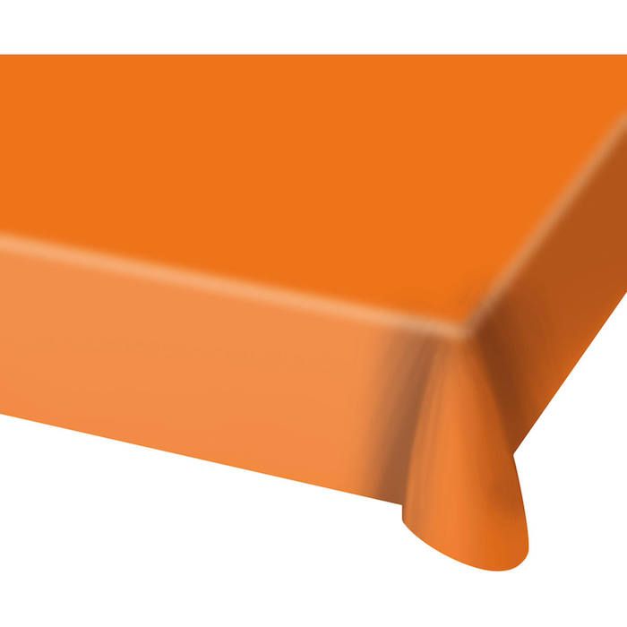 Orange Plastikdecke - 130x180 cm