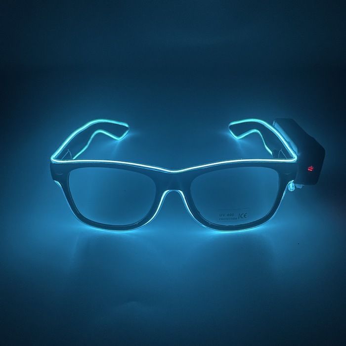 LED-Partybrille - Transparent 