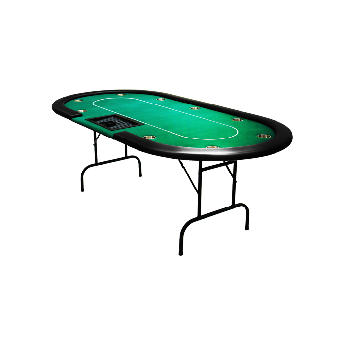 Professioneller Poker Tisch 9 Personen inkl. Becherhalter
