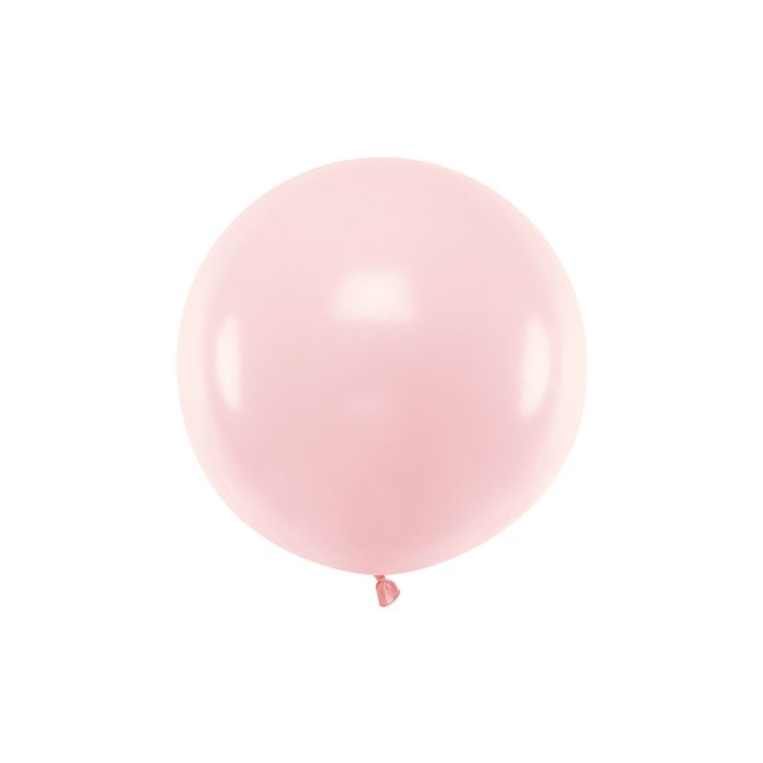 Pastell zartrosa Ballon - Ø60 cm