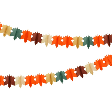 Herbstblattgirlande - 3 m