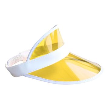 Sonnenvisier gelb - Einheitsgröße