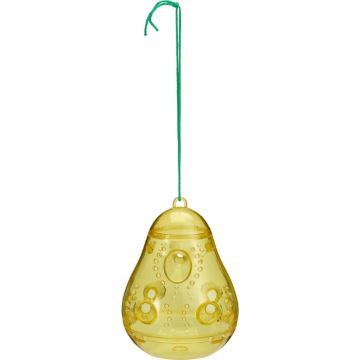 Birnenförmige Wespenfalle in Gelb 2x - 10x13,5 cm