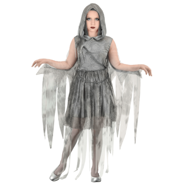 Graues Geisterkostüm für Kinder