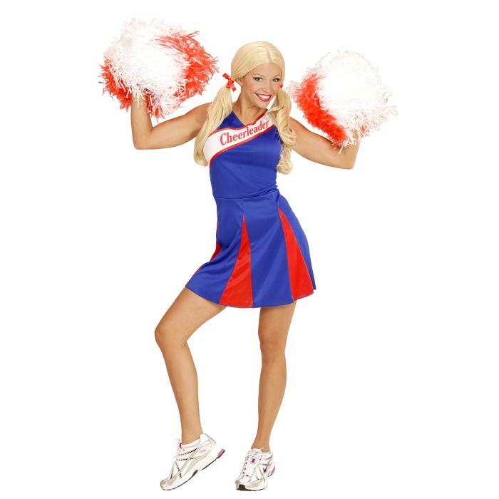 Blaues Cheerleaderkleid für Damen