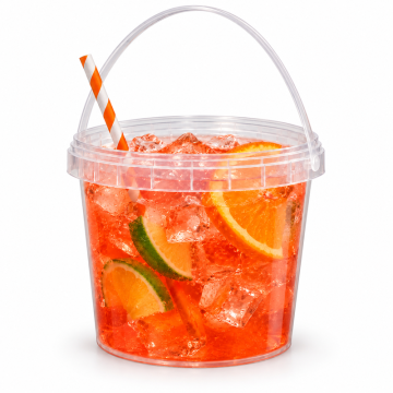 Kunststoffkanne für Drinks mit Griff 1,1 L