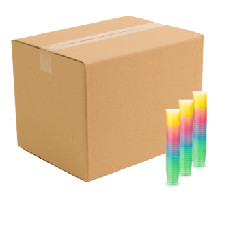 3 cl Kunststoff-Shotgläser 800x bunte wiederverwendbare