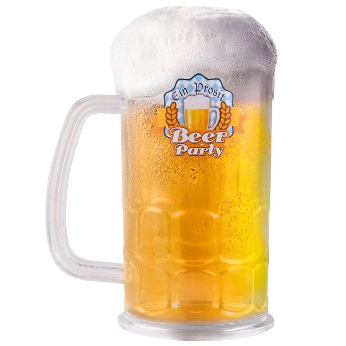 0,5 Liter Oktoberfest Bierkrug robuster Kunststoff