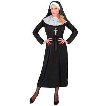 Nonnenkostüm für Damen - 3 Teile