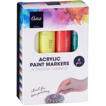 Acrylmalstifte 8x - 30 ml