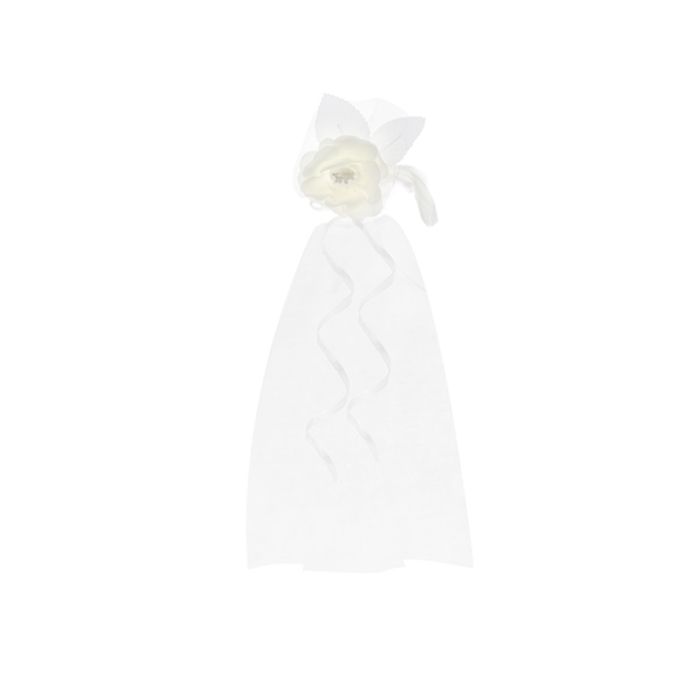 Organza Rosetten Schleifen 2x