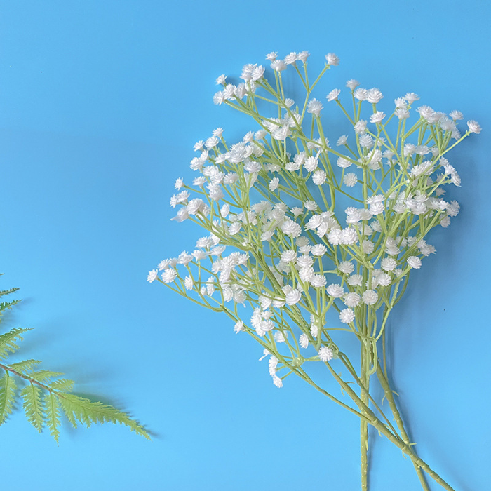 Kunstblume Brautstrauß Weiß - 63 cm