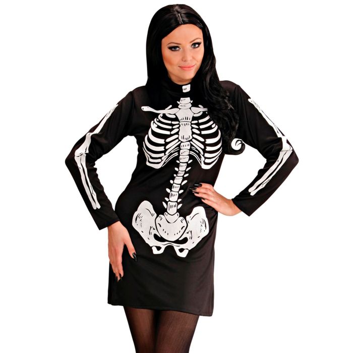Cooles Skelettkleid für Damen