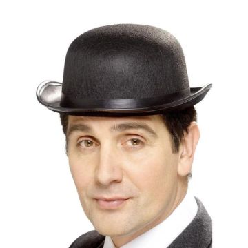Schwarzer Zylinderhut 58 cm
