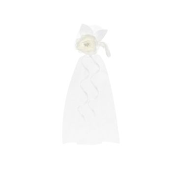 Organza Rosetten Schleifen 2x